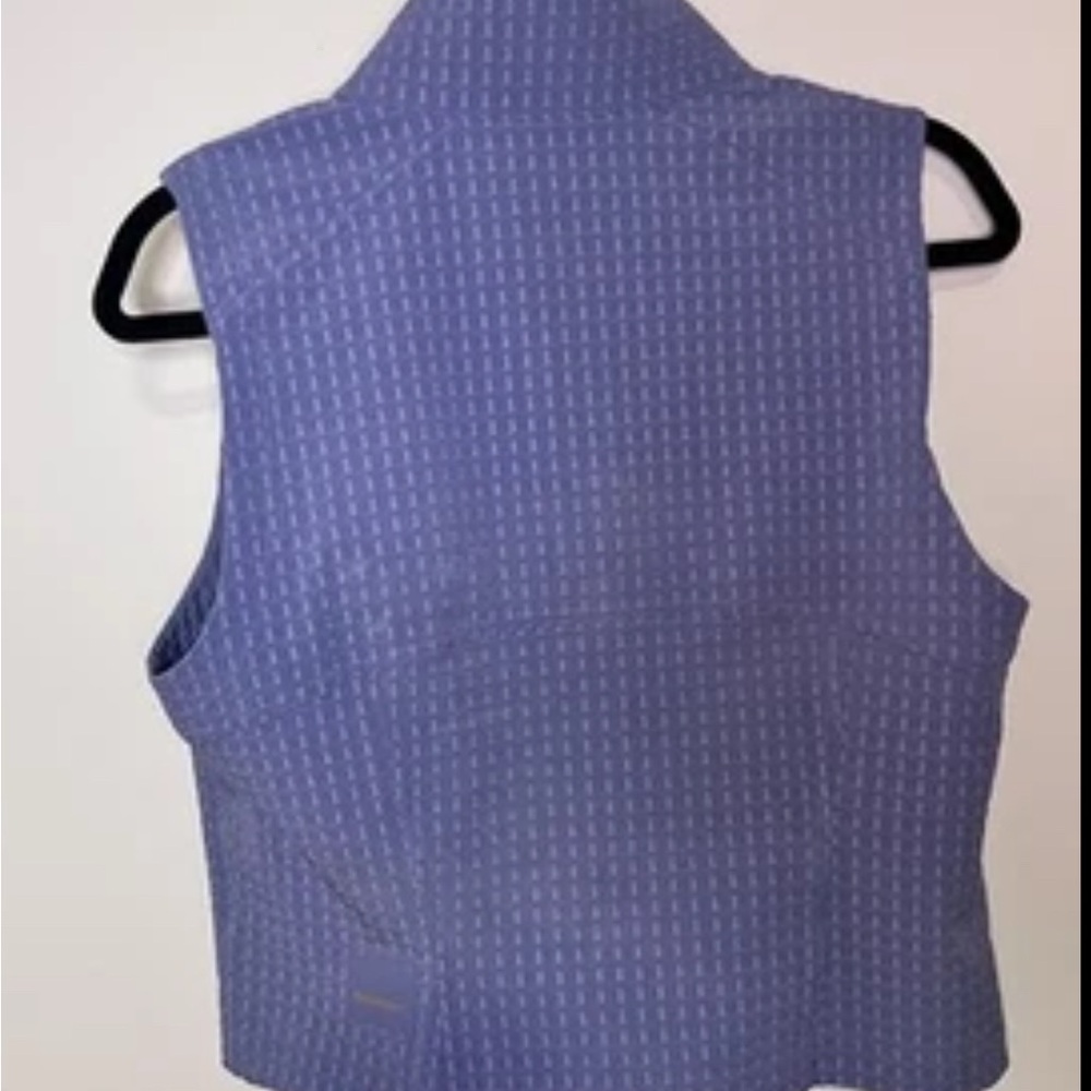 Lululemon Athletica Water Repellent Fleece Hiking Vest Peri Purple Size 8 - Picture 8 of 15